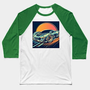 Futuristic Auto . Baseball T-Shirt